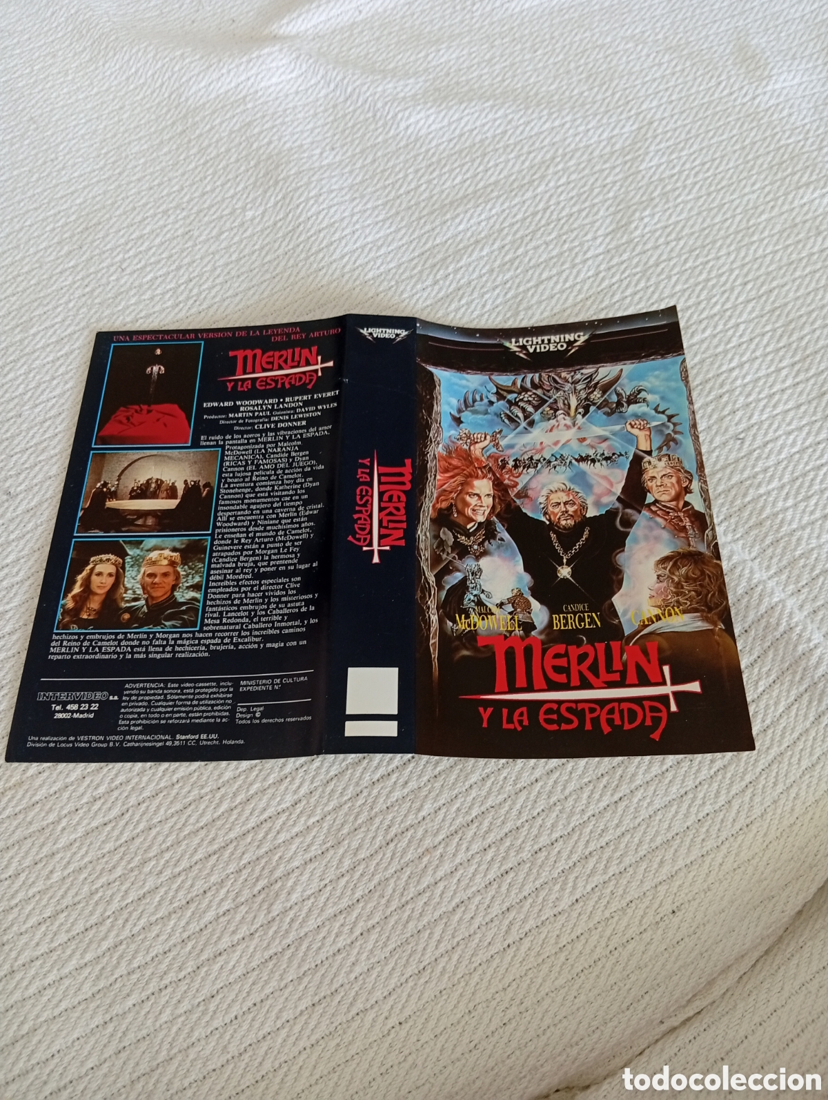Cine: Merlin y la espada (solo car&aacute;tula)