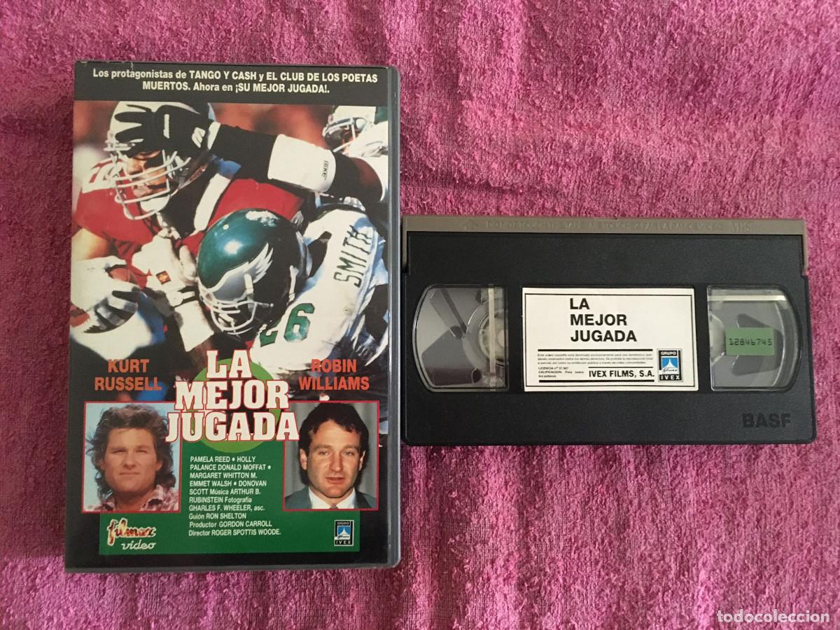 Cine: LA MEJOR JUGADA aka LOS BUENOS TIEMPOS (1986) 1&ordf; EDICI&Oacute;N FILMAX IVEX KURT RUSSELL ROBIN WILLIAMS