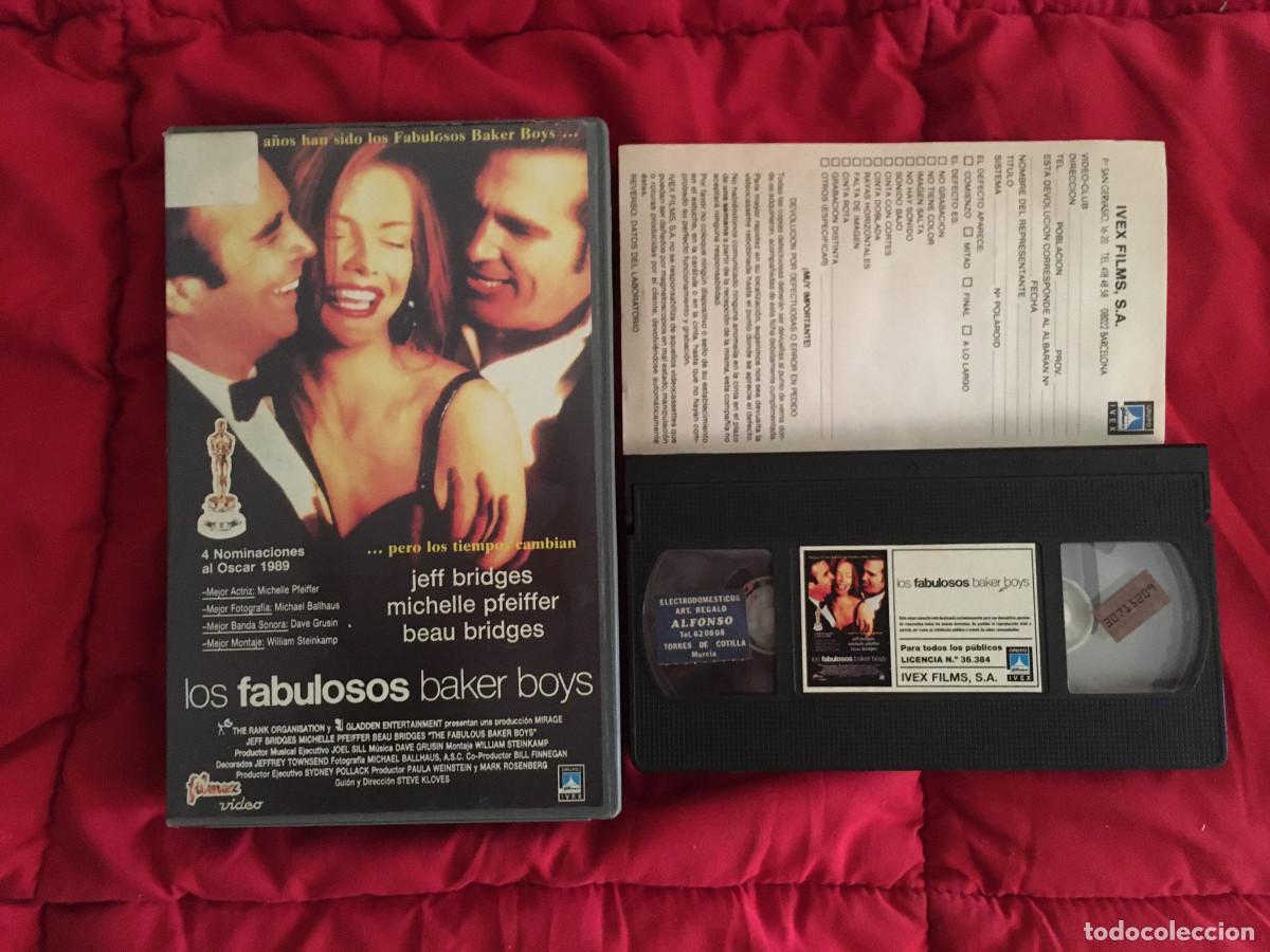 Cine: LOS FABULOSOS BAKER BOYS (1989) VHS 1&ordf; EDICI&Oacute;N IVEX FILMS FILMAX MICHELLE PFEIFFER JEFF BRIDGES