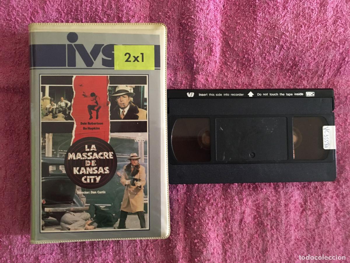 Cine: LA MASSACRE MASACRE DE KANSAS CITY (1975) EDICI&Oacute;N IVS DAN CURTIS BO HOPKINS
