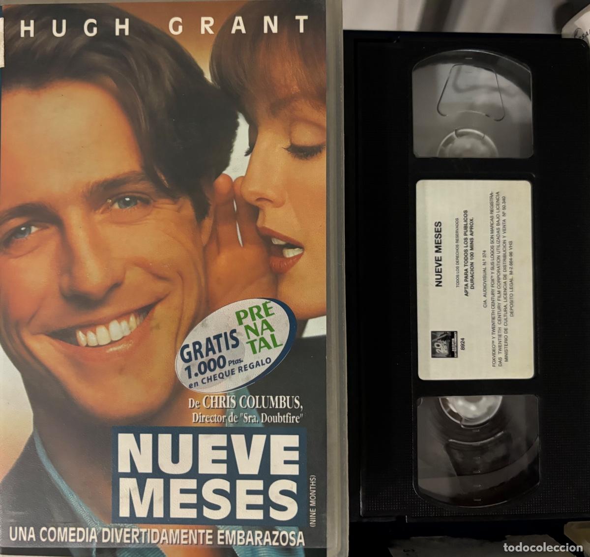 Cine: Nueve meses (Pelicula VHS)