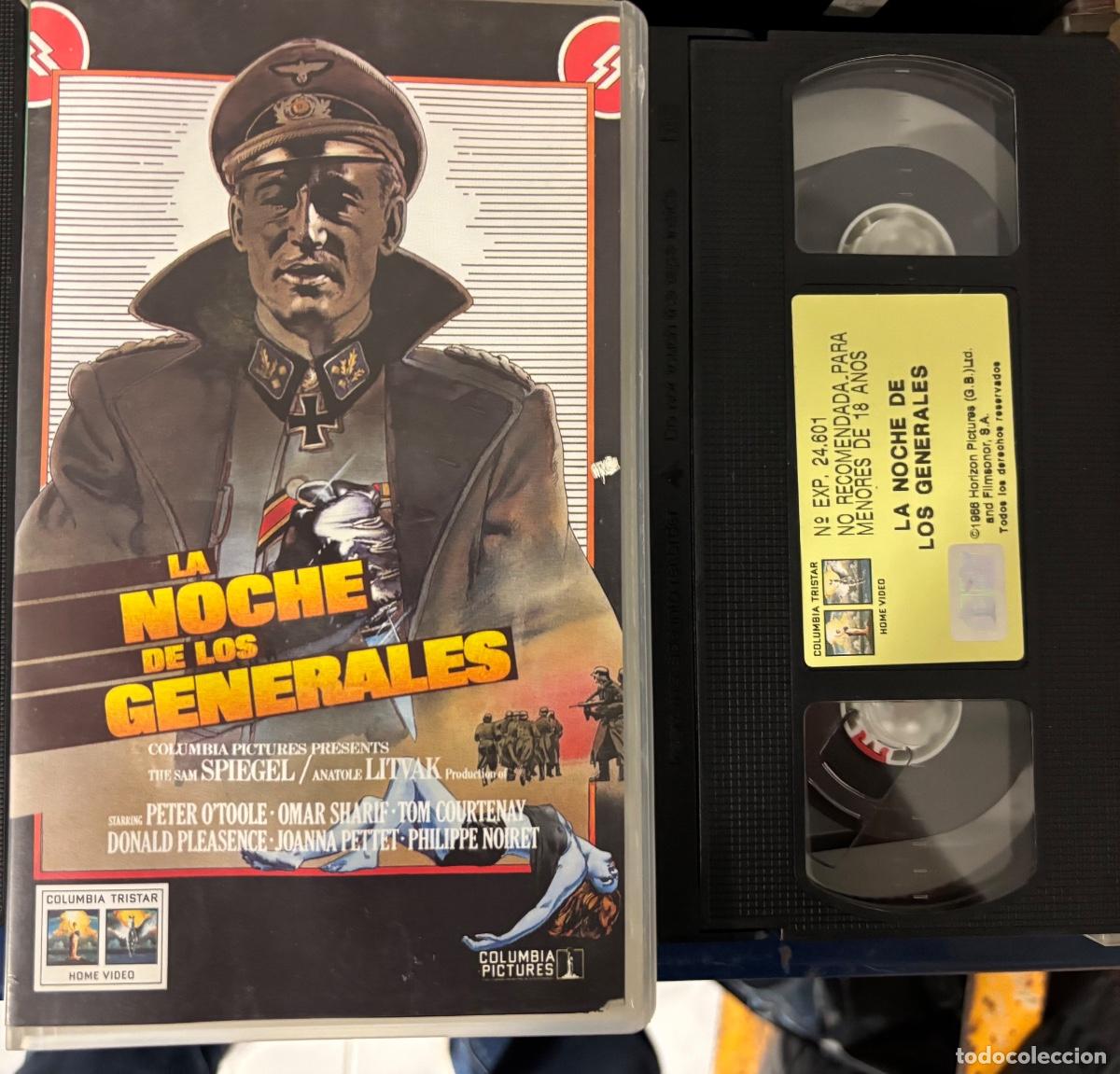 Cine: La noche de los generales (Pelicula VHS)