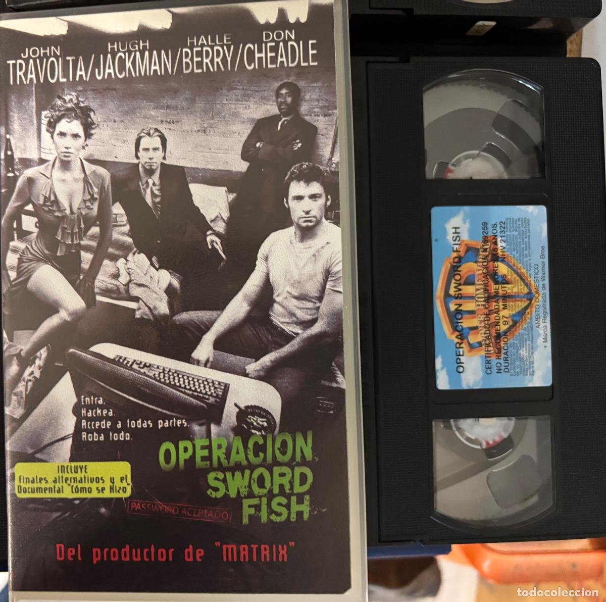 Cine: OPERACION SWORD FISH (Pelicula VHS)