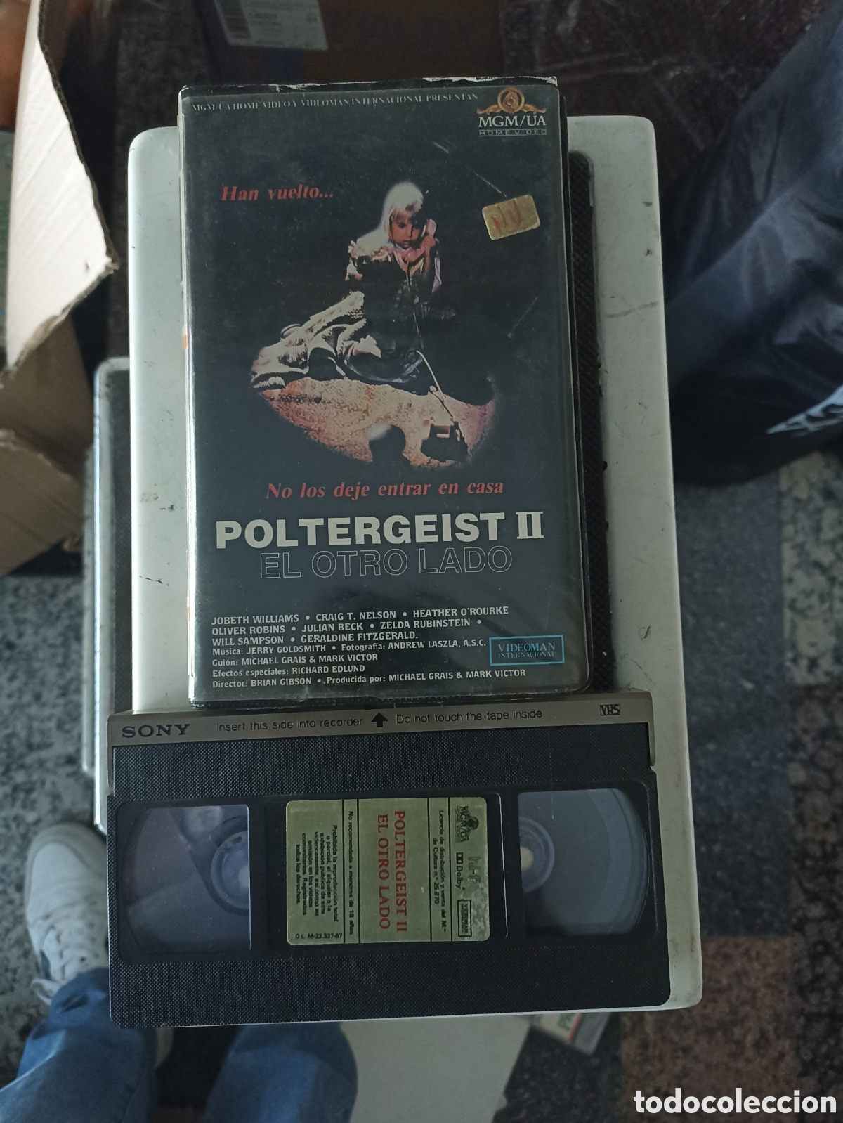 Cine: VHS-POLTERGEIST II. EL OTRO LADO. VIDEOMAN