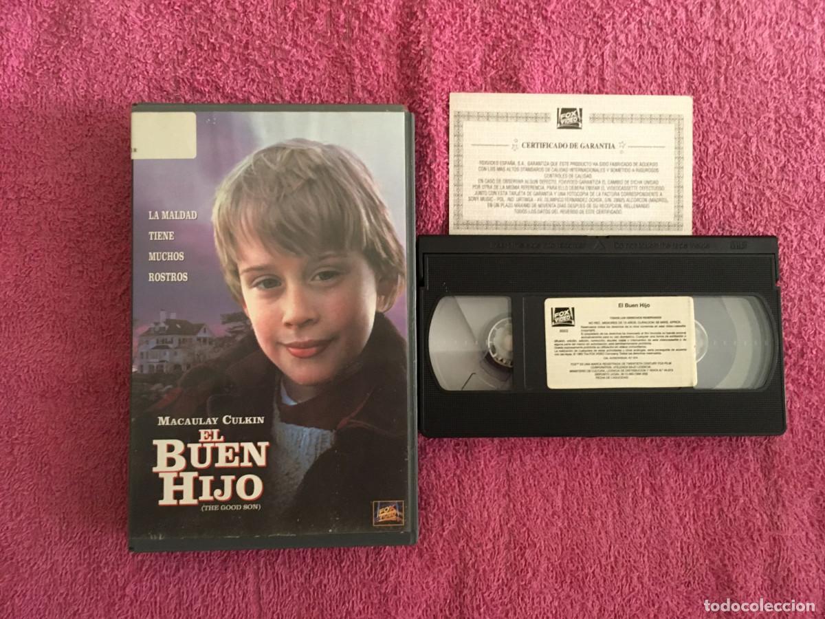 Cine: EL BUEN HIJO (1993) VHS MacAULAY CULKIN ELIJAH WOOD 1&ordf; EDICI&Oacute;N FOX