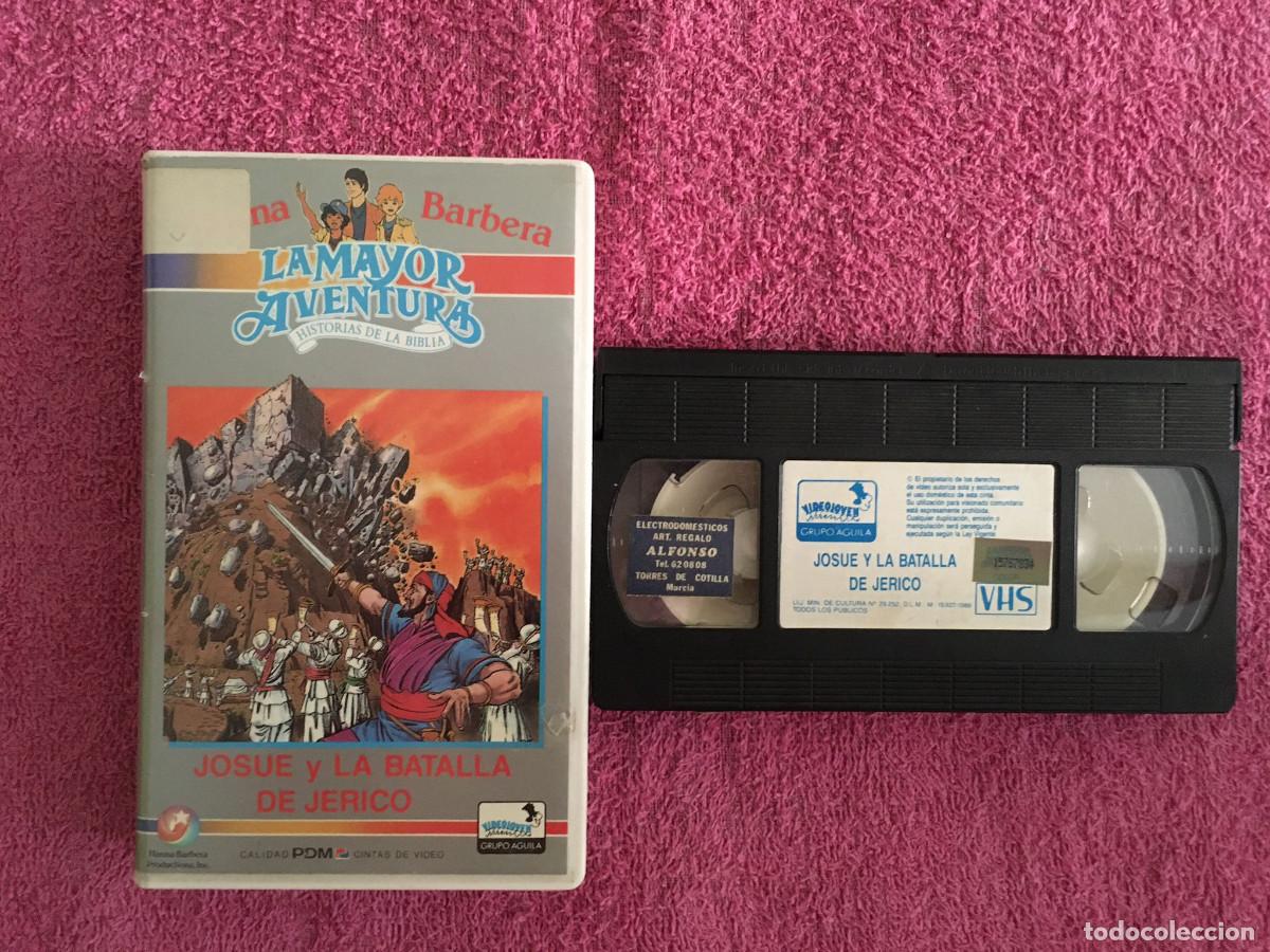 Cine: JOSU&Eacute; Y LA BATALLA DE JERIC&Oacute; (1986) VHS HANNA-BARBERA DIBUJOS ANIMADOS