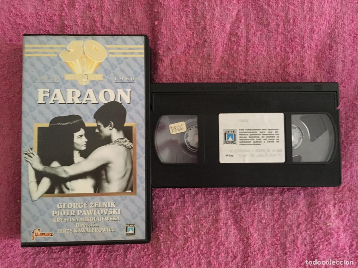 Cine: FARA&Oacute;N (1966) VHS JERZY KAWALEROWICZ CINE HIST&Oacute;RICO EDICI&Oacute;N IVEX FILMS FILMAX
