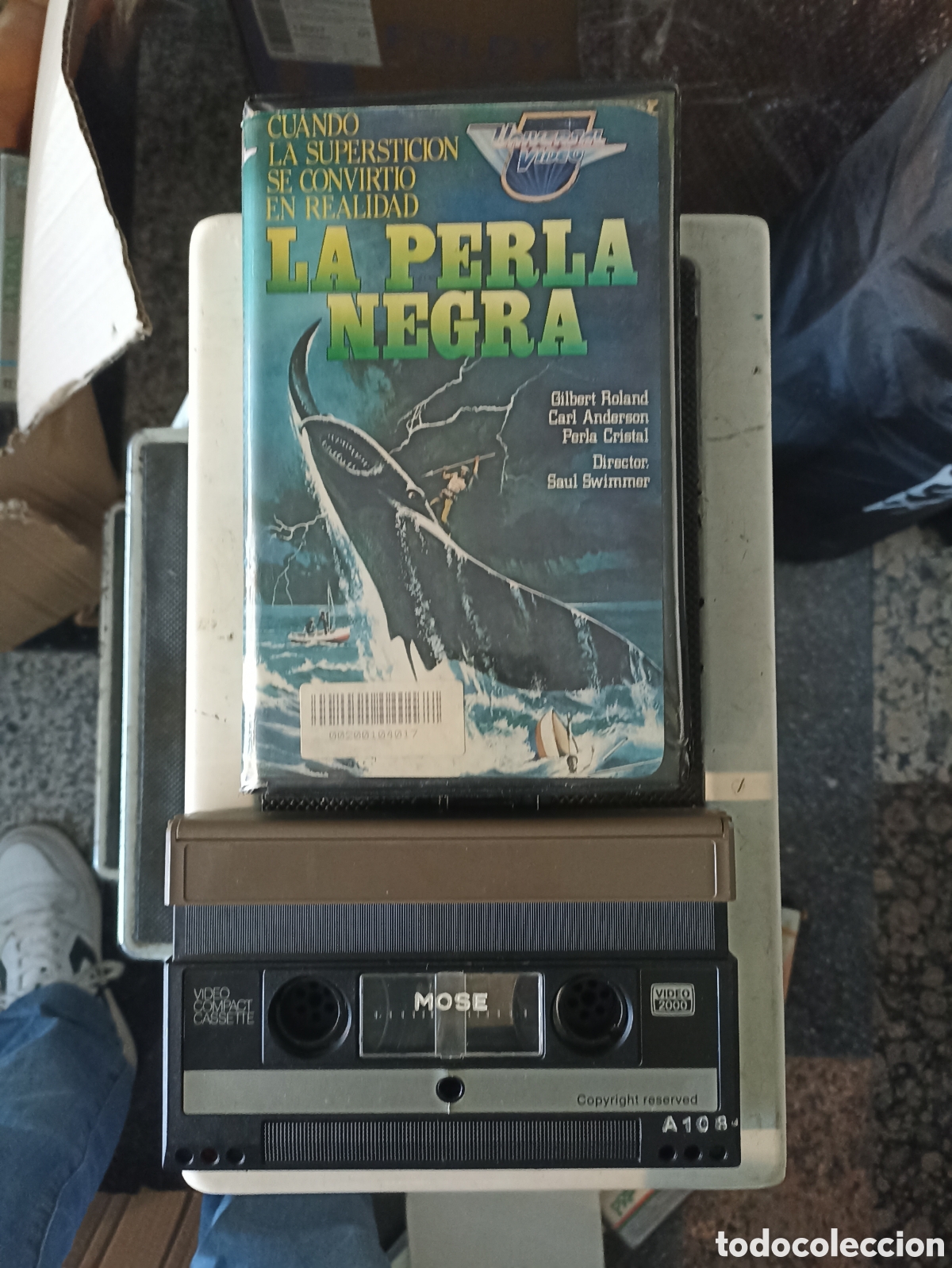 Cine: VIDEO2000-LA PERLA NEGRA.UNIVERSAL VIDEO NO VHS