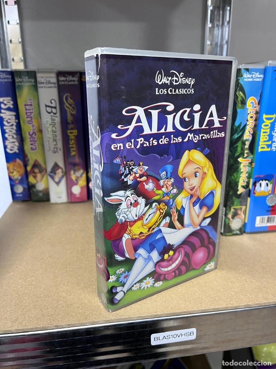 Cine: BLAS10VHSB &mdash; vhs pelicula disney Alicia en el Pa&iacute;s de las Maravillas