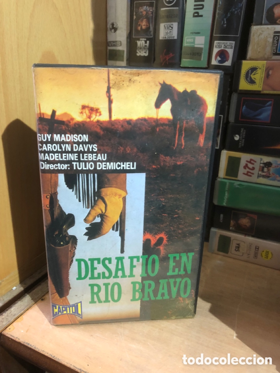Cine: VHS V&Iacute;DEO CLUB DESAF&Iacute;O EN R&Iacute;O BRAVO