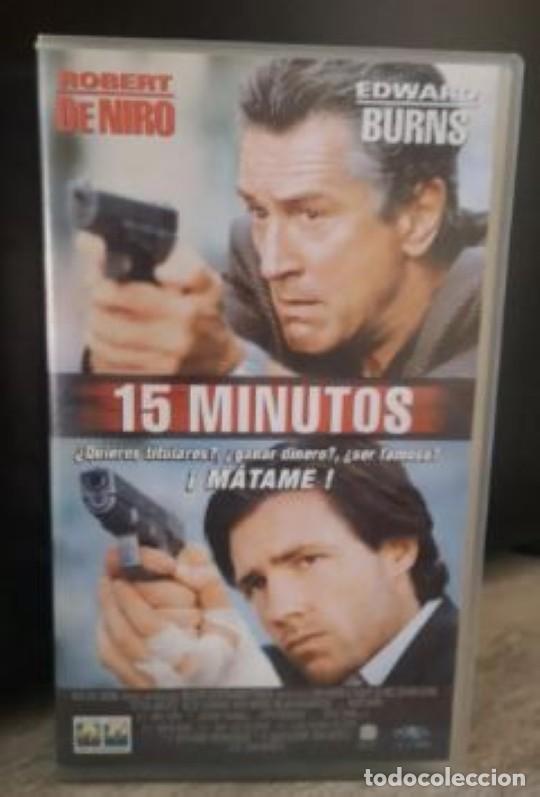 Cin&eacute;ma: 15 MINUTOS - VHS ROBERT DE NILO
