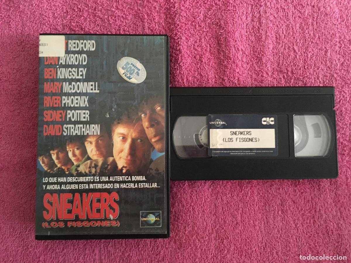 Cine: SNEAKERS LOS FISGONES (1992) VHS ROBERT REDFORD SIDNEY POITIER RIVER PHOENIX DAN AYKROYD
