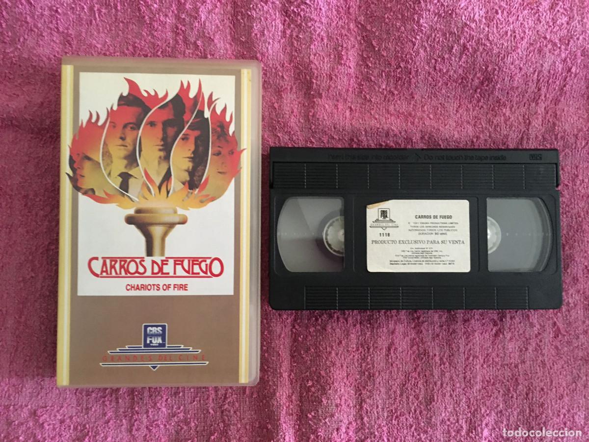 Cine: CARROS DE FUEGO (1981) VHS EDICI&Oacute;N CBS FOX VIDEO SONIDO HI-FI