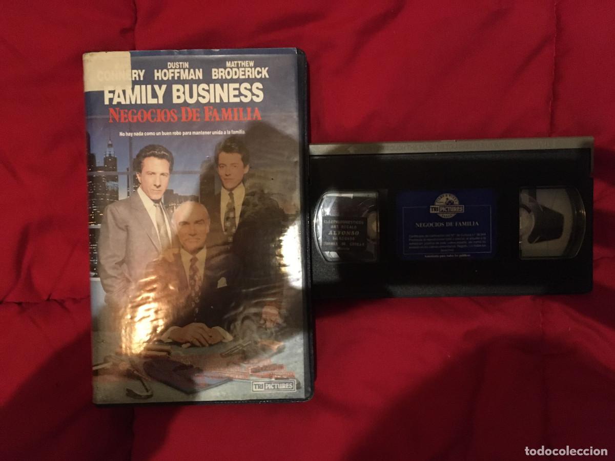 Cine: NEGOCIOS DE FAMILIA (1989) VHS SEAN CONNERY DUSTIN HOFFMAN 1&ordf; EDICI&Oacute;N TRIPICTURES