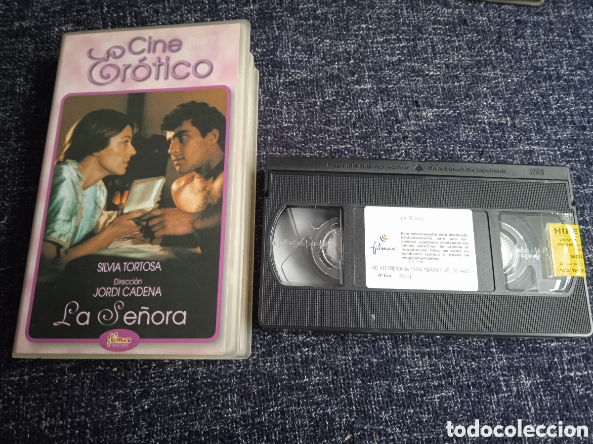 Cine: VHS - LA SE&Ntilde;ORA - SILVIA TORTOSA - LUIS MERLO - FERNANDO GUILLEN CUERVO