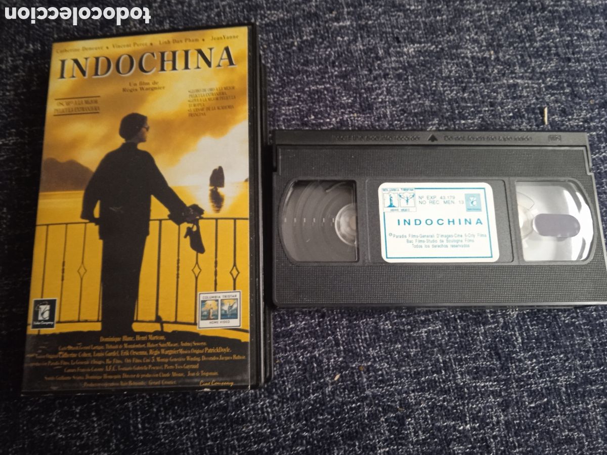 Cine: VHS - INDOCHINA - CATHERINE DENEUVE