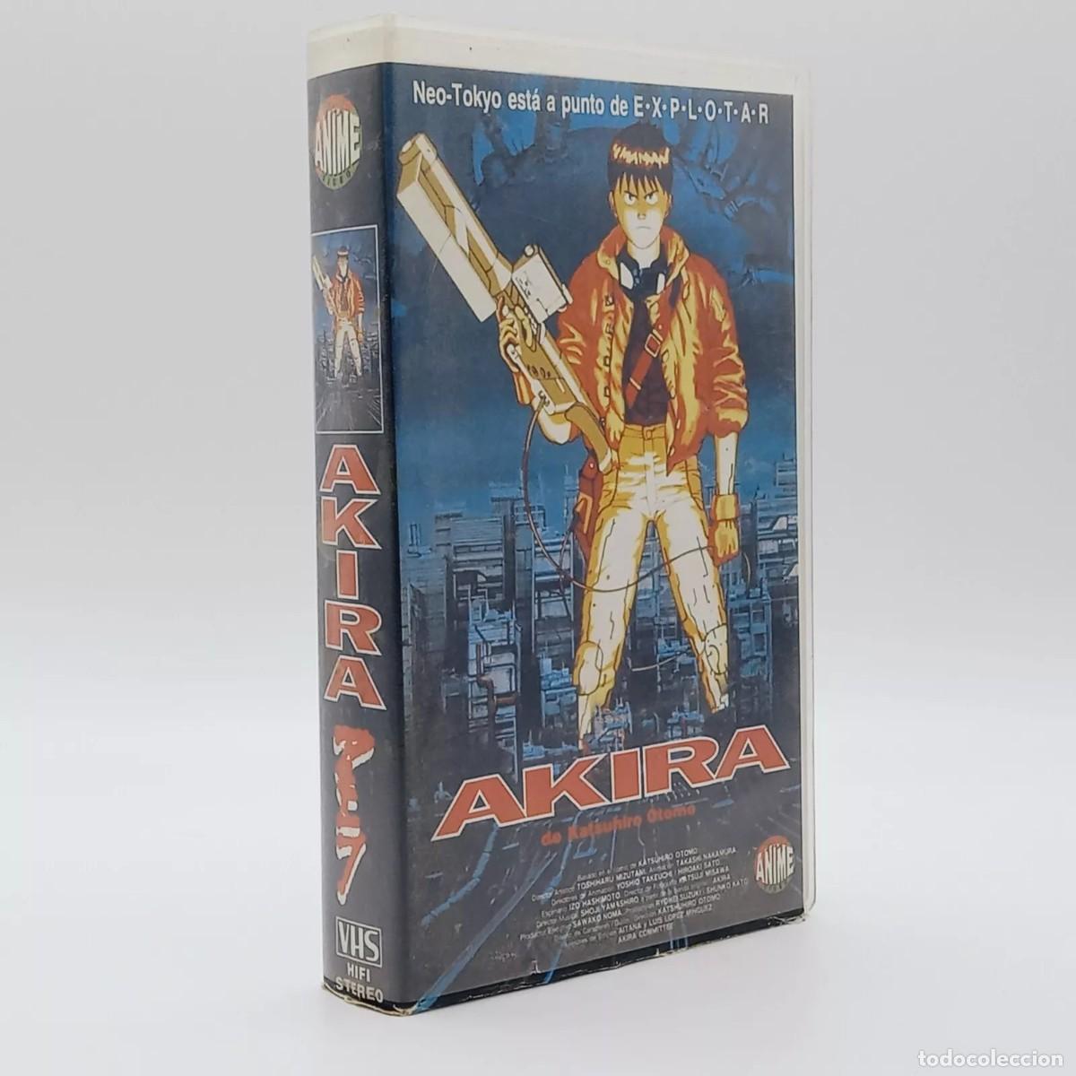 Cine: Pel&iacute;cula VHS PAL Akira 1989 Anime Video doblaje espa&ntilde;ol ORIGINAL manga genuine