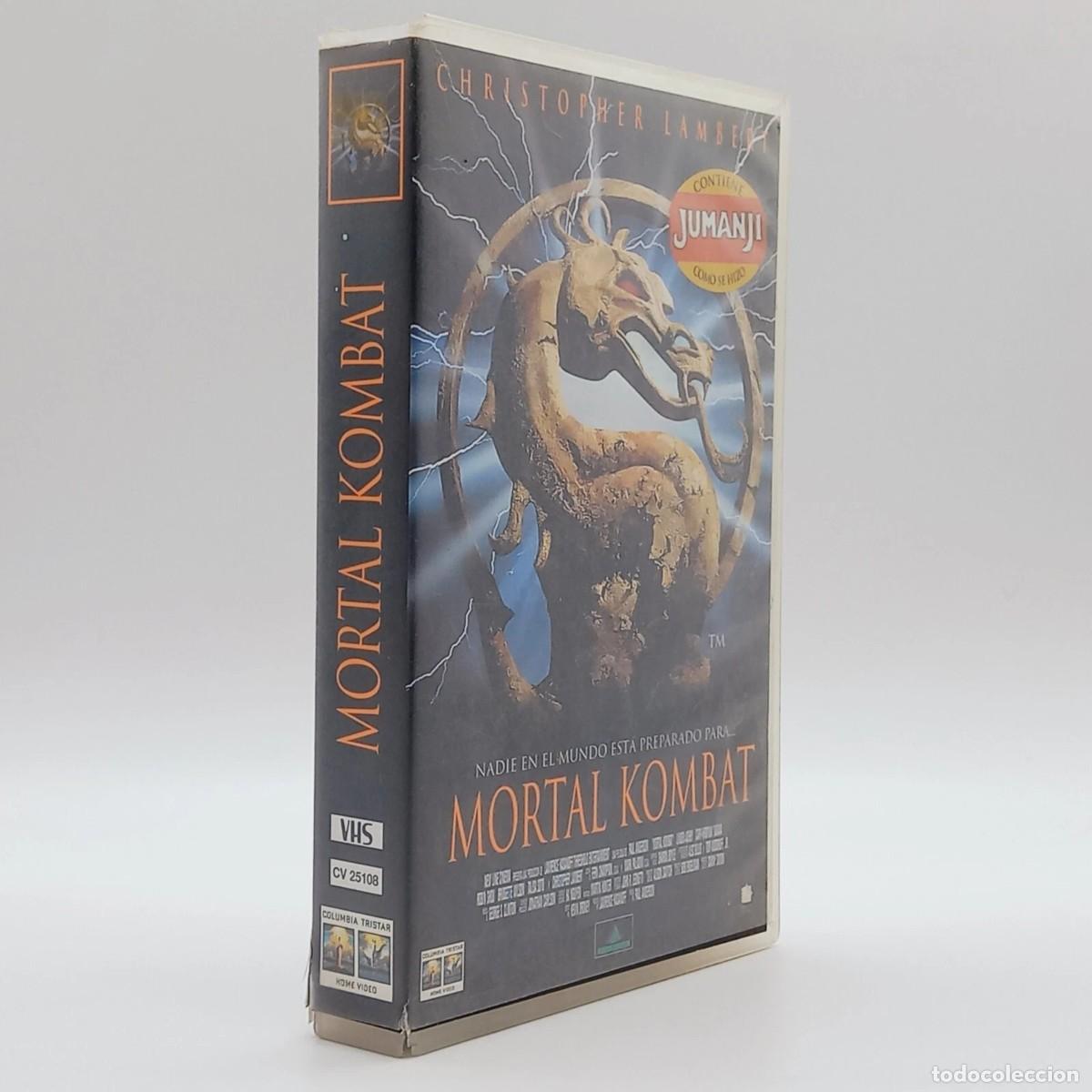 Cin&eacute;ma: VHS PAL Ed. VIDEOCLLUB caja grande MORTAL KOMBAT 1995 versi&oacute;n espa&ntilde;ola