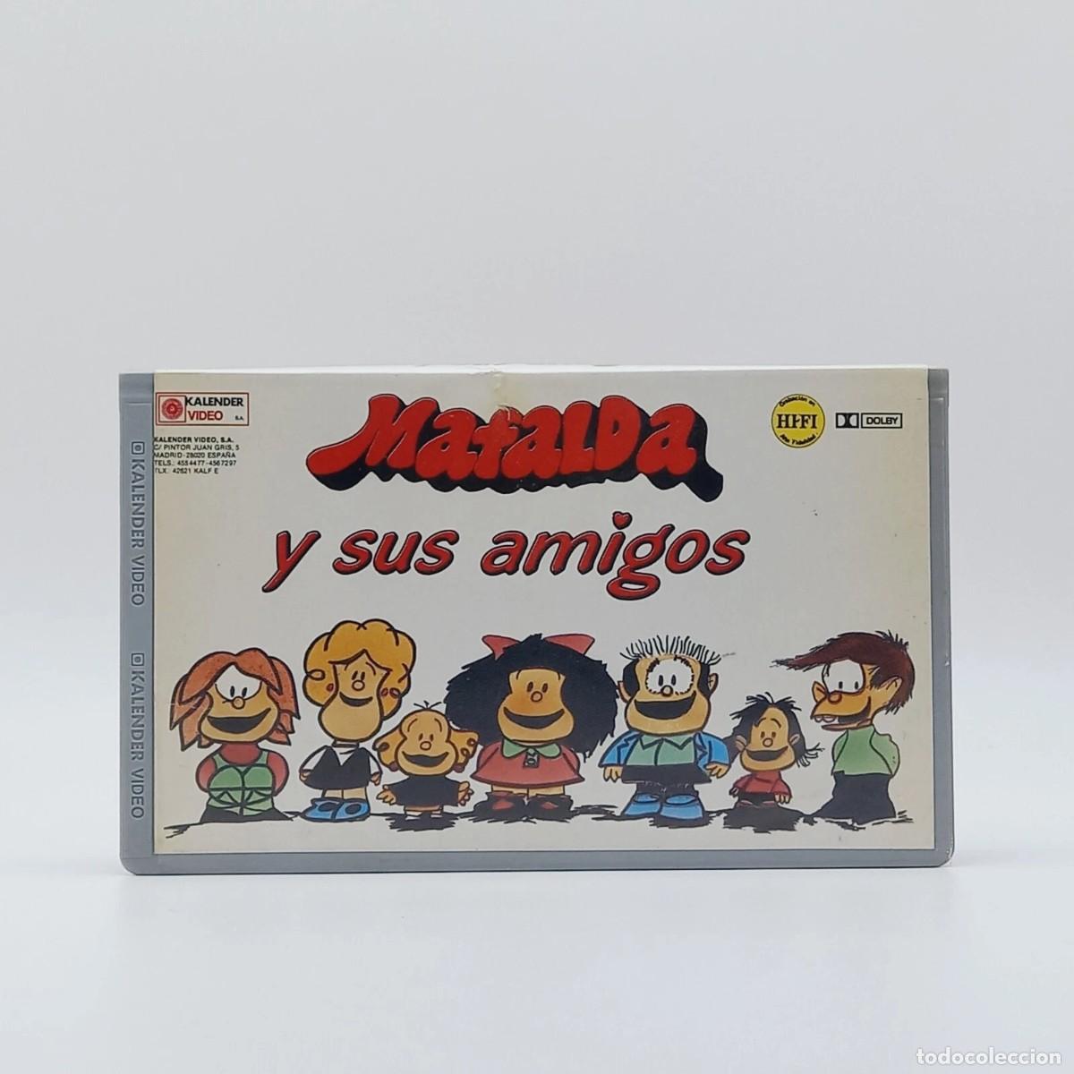 Cine: VHS Pel&iacute;cula PAL Mafalda y sus amigos Kalender Video 1984 en espa&ntilde;ol original