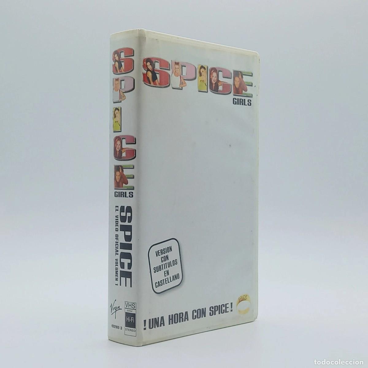 Cine: VHS PAL Una hora con Spice Girls 60 minutos incluye varios videoclips 90s