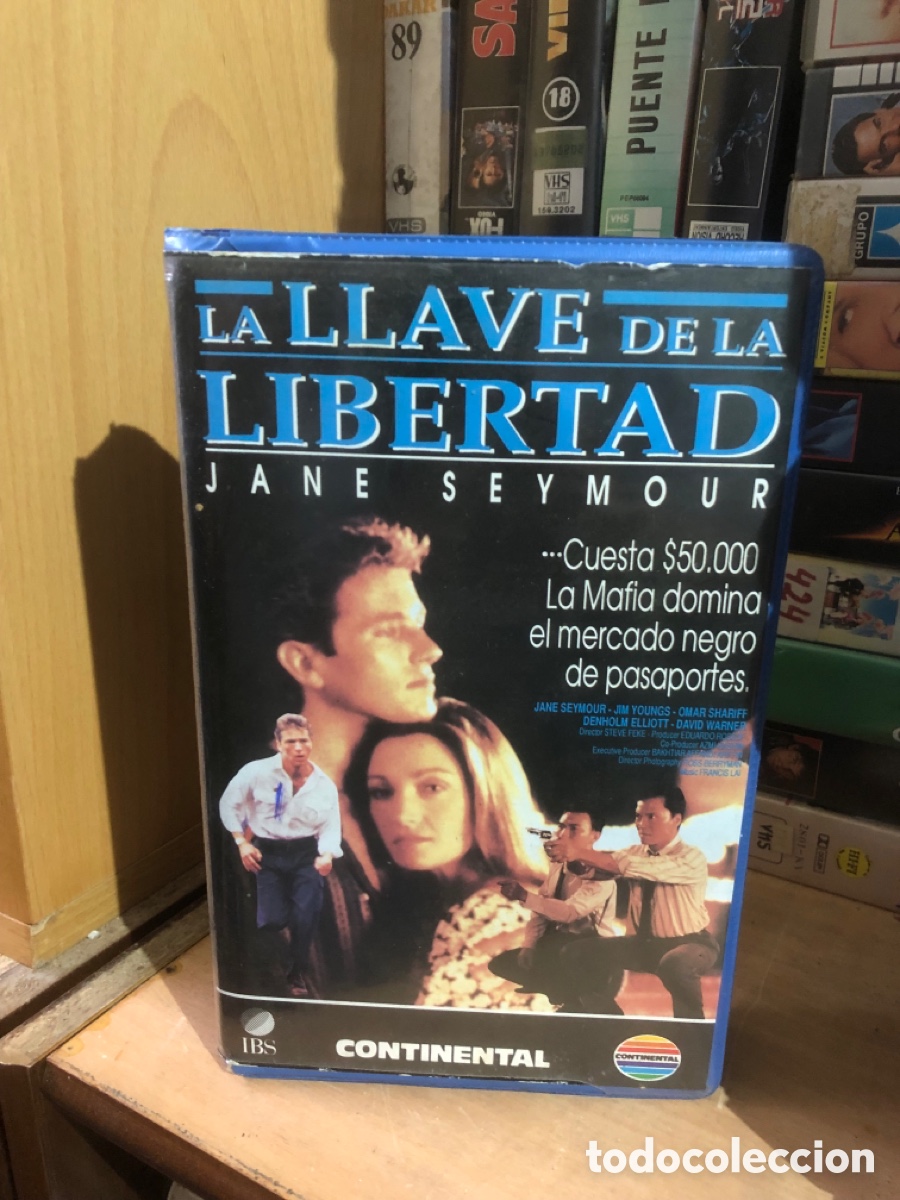 Cine: VHS V&Iacute;DEO CLUB LA LLAVE DE LA LIBERTAD