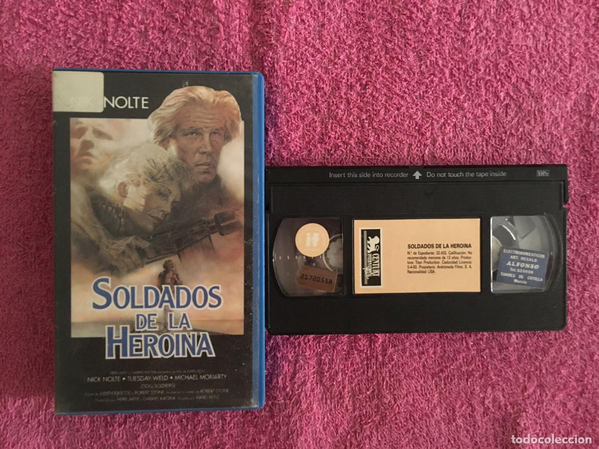 Cine: SOLDADOS DE LA HEROINA aka NIEVE QUE QUEMA (1978) VHS NICK NOLTE TUESDAY WELD