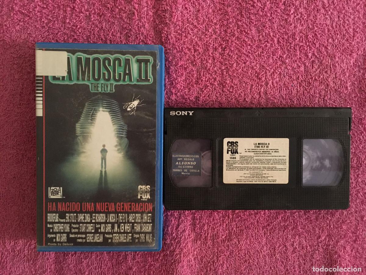 Cine: LA MOSCA II (1989) VHS TERROR SCI-FI ERIC STOLTZ DAPHNE ZUNIGA