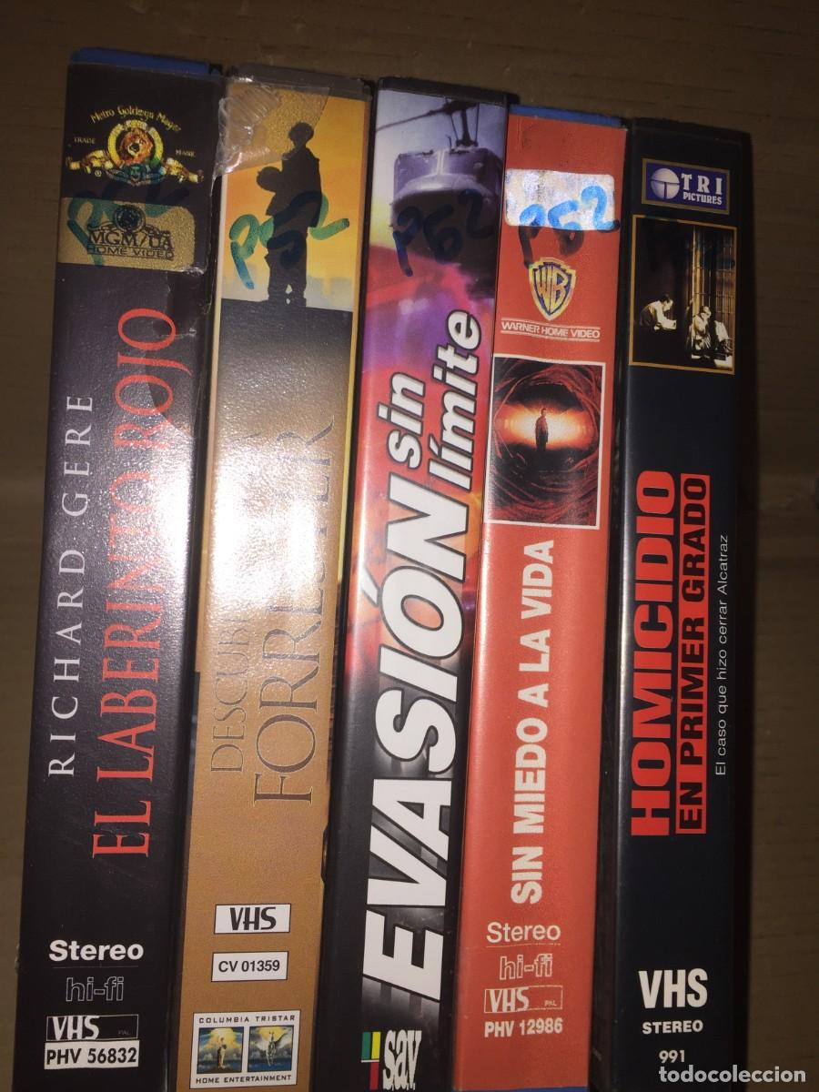 Cine: Vhs pack n&ordm; 52 Vhs El laberinto rojo - Descubriendo a Forrester - Evasion sin limite - Sin miedo a l