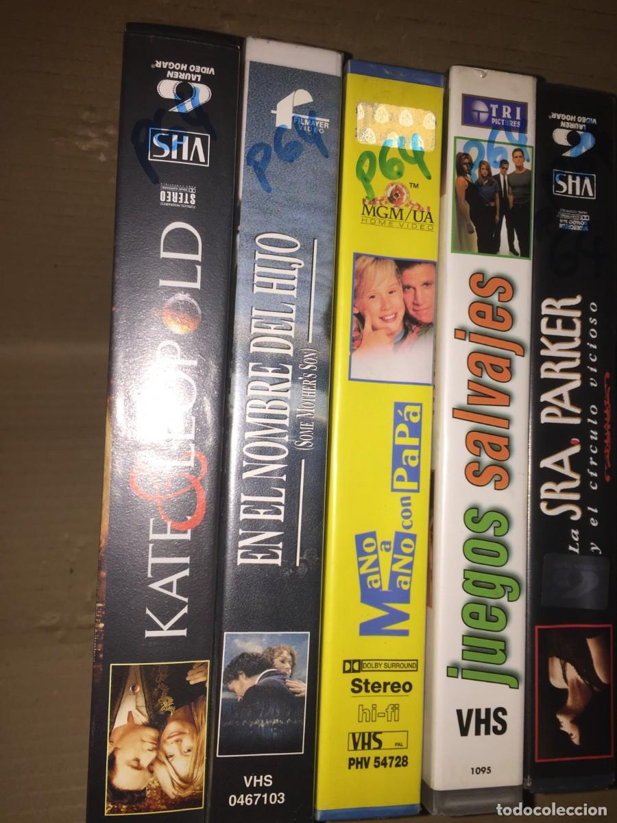 Cine: Vhs pack n&ordm; 64 Vhs Kate y Leopold - En el nombre del hijo -Mano a mano con papa - Juegos salvajes -