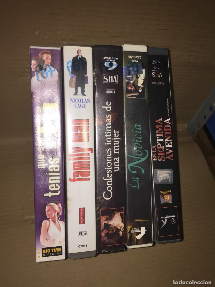Cine: Vhs pack n&ordm; 87 Vhs En la septima avenida - La novicia - Confesiones intimas de una mujer - Family ma