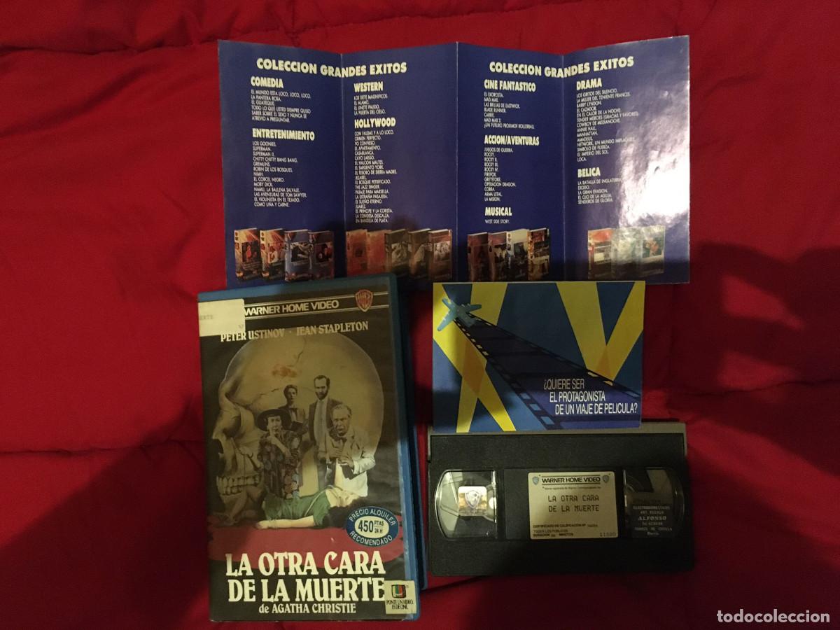 Cine: LA OTRA CARA DE LA MUERTE (1986) PETER USTINOV AGATHA CHRISTIE WARNER BROS SONIDO HI-FI