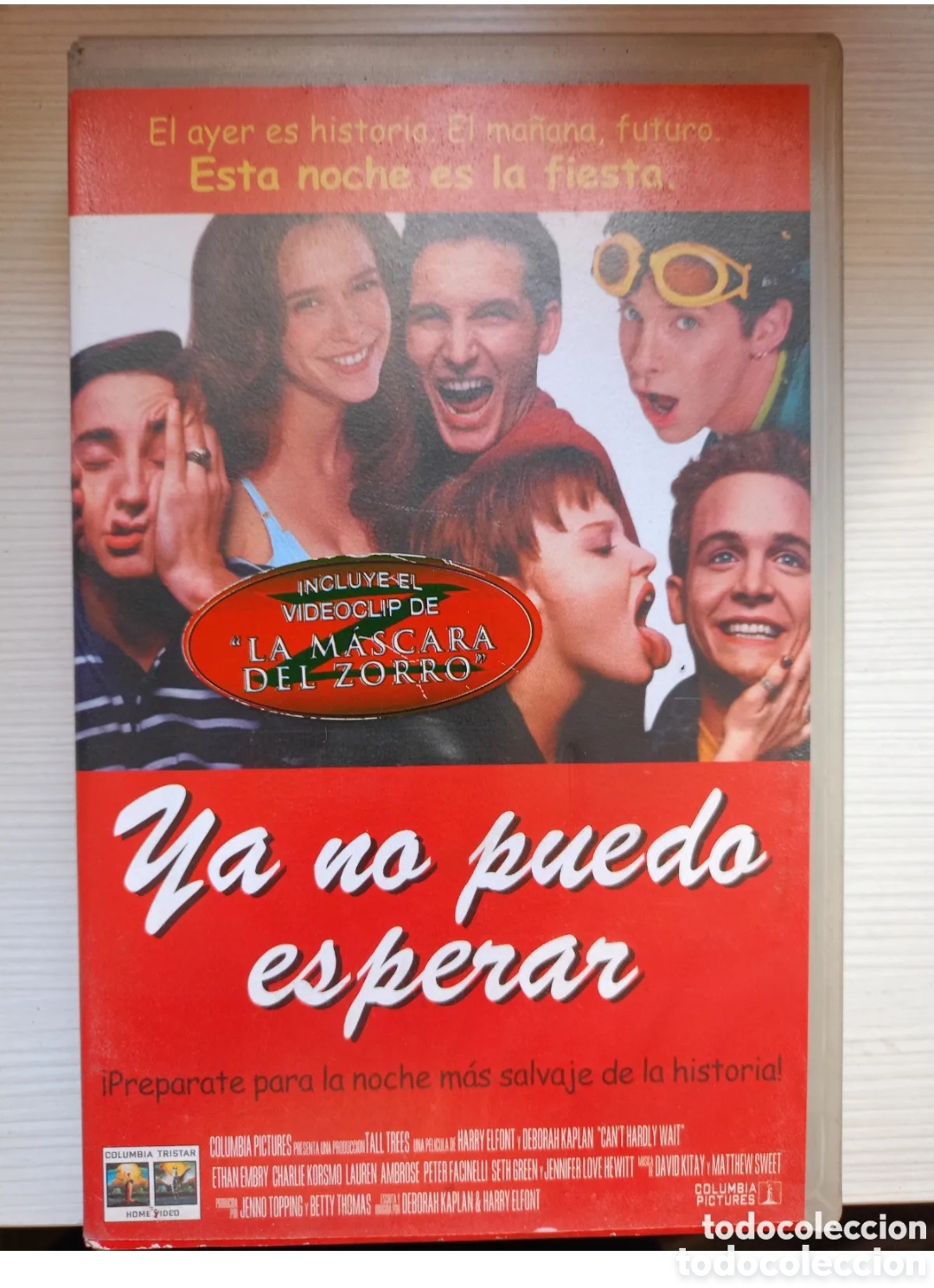 Cine: YA NO PUEDO ESPERAR VHS