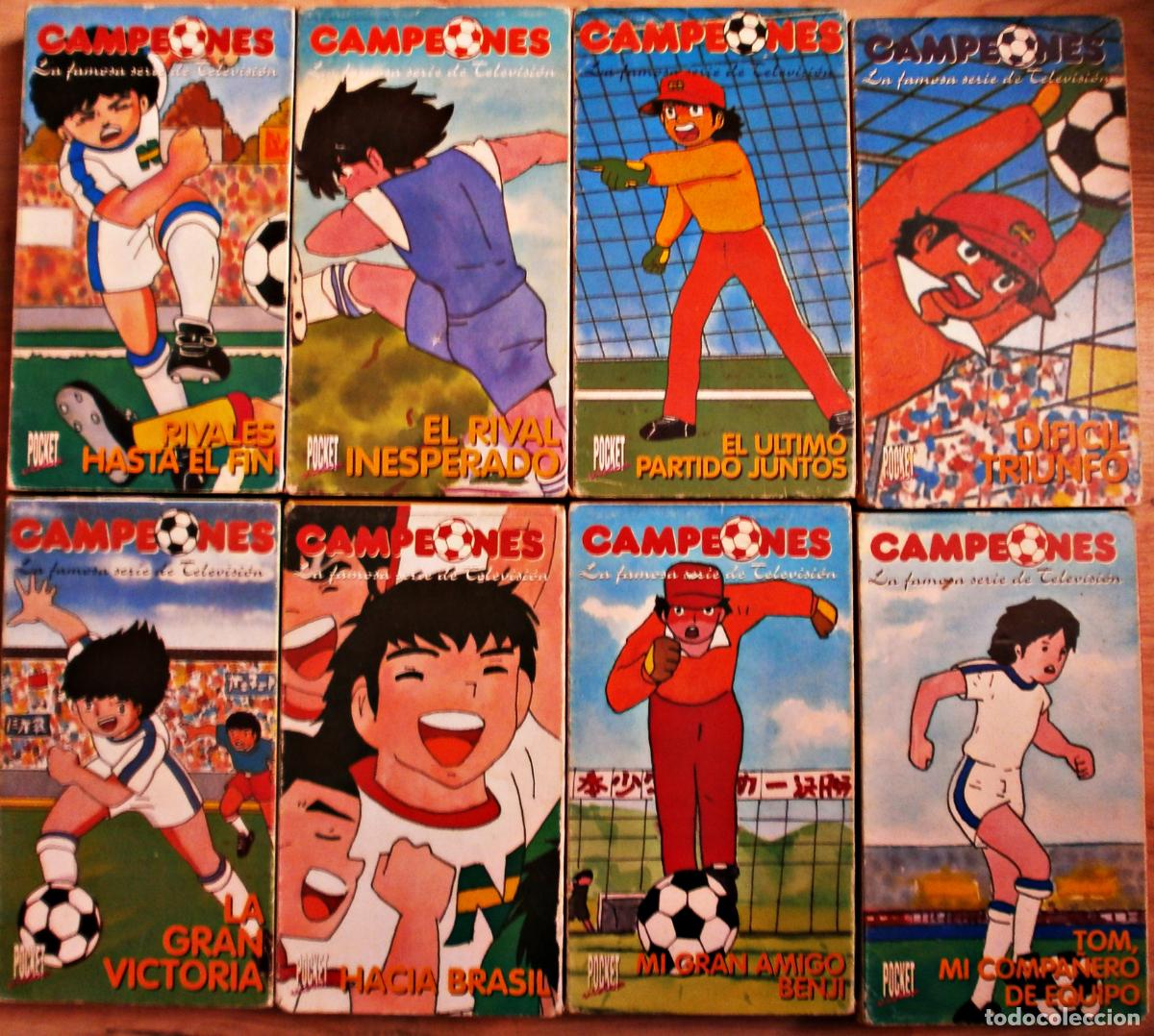 Cine: campeones oliver y benji-lote vhs