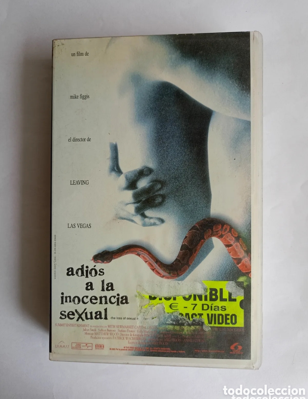 Cinema: VHS - ADIOS A LA INOCENCIA SEXUAL de MIKE FIGGIS con JULIAN SANDS
