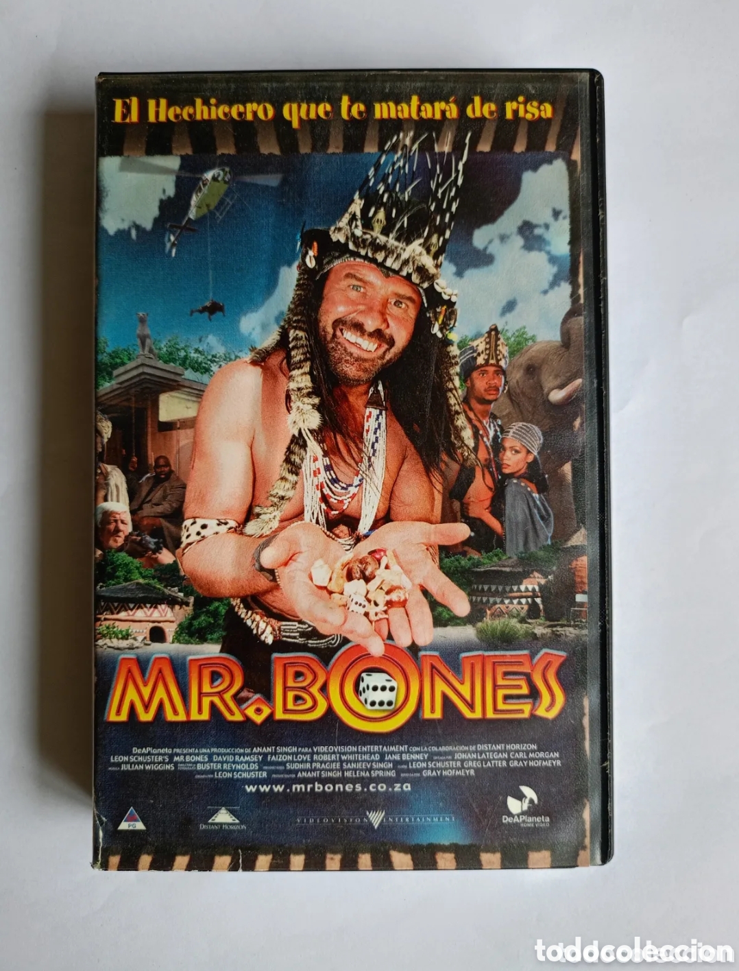 Cine: MR. BONES VHS PEL&Iacute;CULA COMEDIA HECHICERO QUE TE MATAR&Aacute; DE RISA - RAMSEY TRIBU REY CON HIJO GOLFISTA