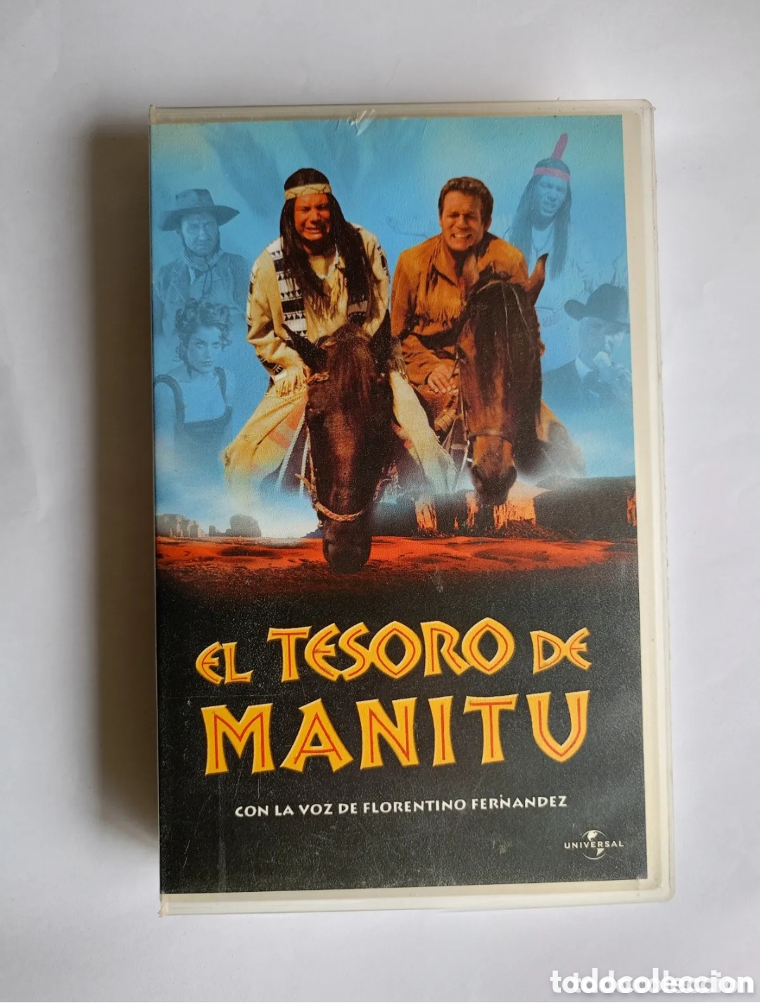 Cine: EL TESORO DE MANITU VHS