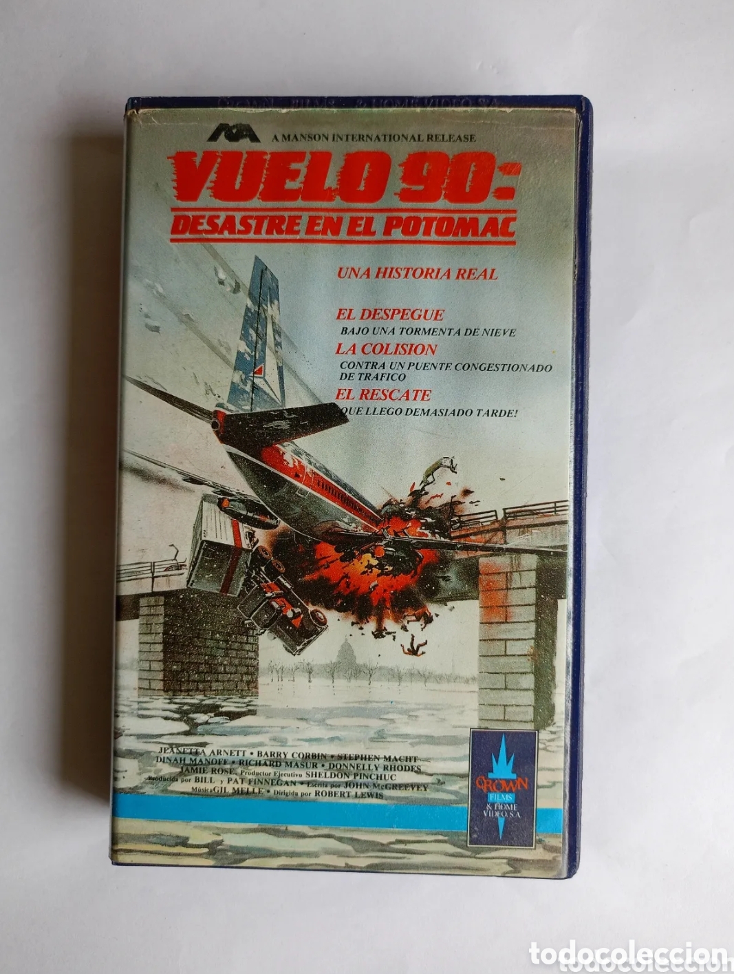 Cine: VUELO 90: DESASTRE EN EL POTOMAC - JEANETTA ARNETT / BARRY CORBIN