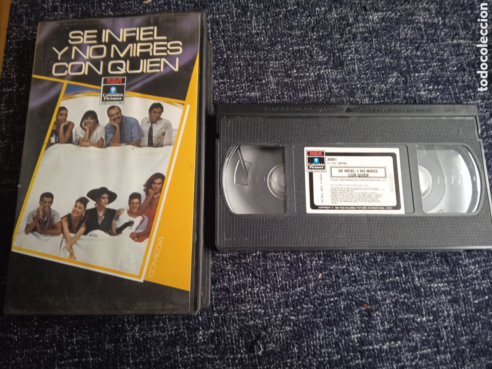 Cine: VHS - SE INFIEL Y NO MIRES CON QUIEN - ANA BELEN, - CARMEN MAURA, - BIBI ANDERSEN