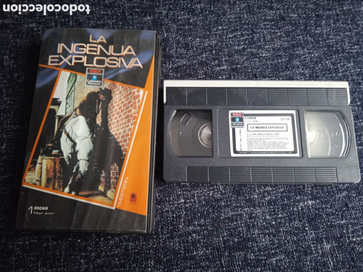 Cine: VHS - LA INGENUA EXPLOSIVA - JANE FONDA