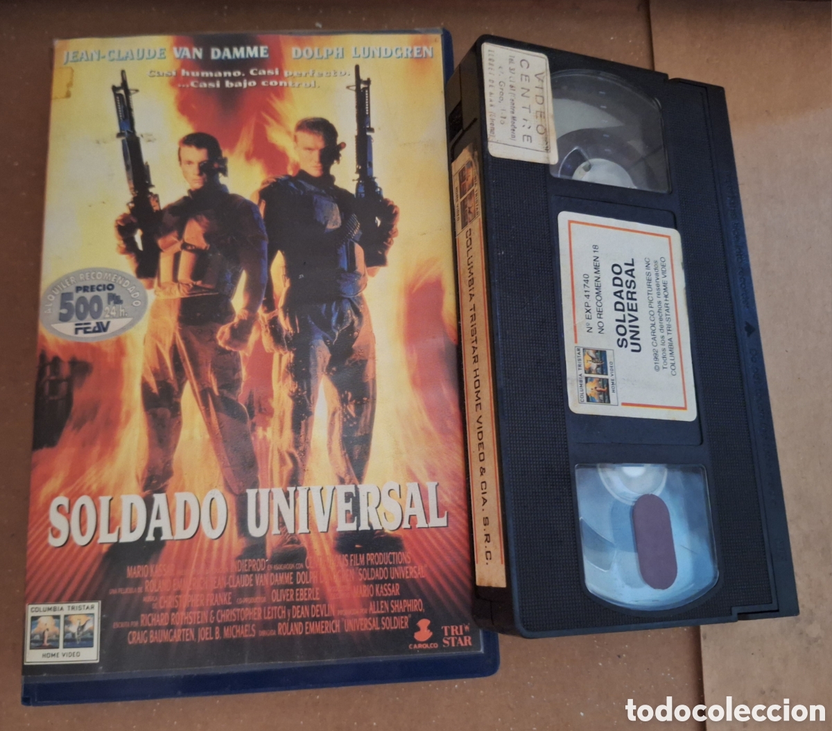 Cine: Soldado Universal VHS 1a Edici&oacute;n