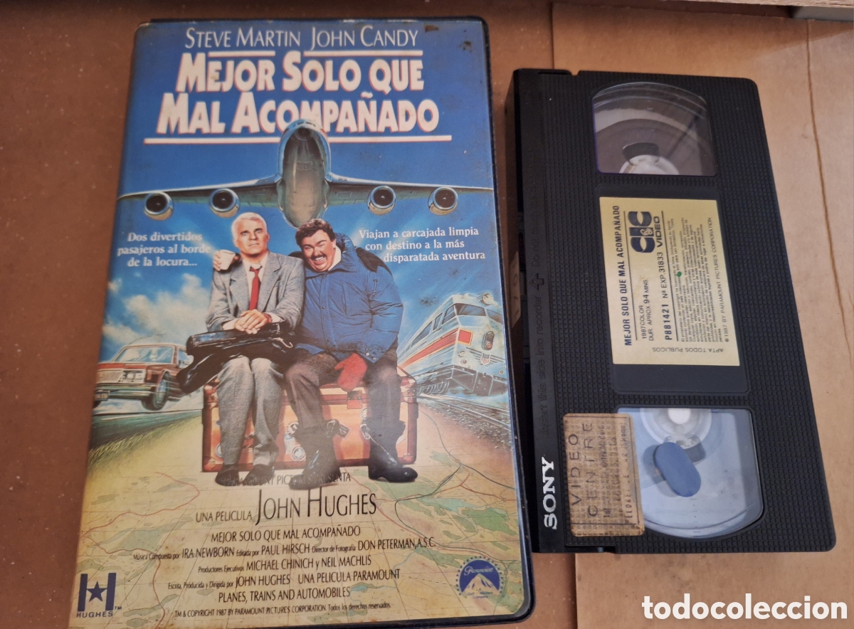 Cine: Mejor Solo Que Mal Acompa&ntilde;ado VHS 1a Edici&oacute;n