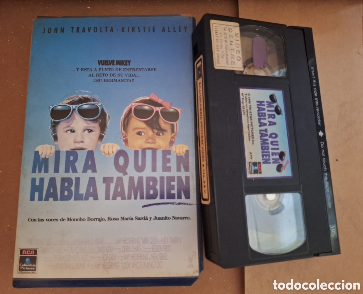 Cine: Mira Quien Habla Tambi&eacute;n VHS 1a Edici&oacute;n
