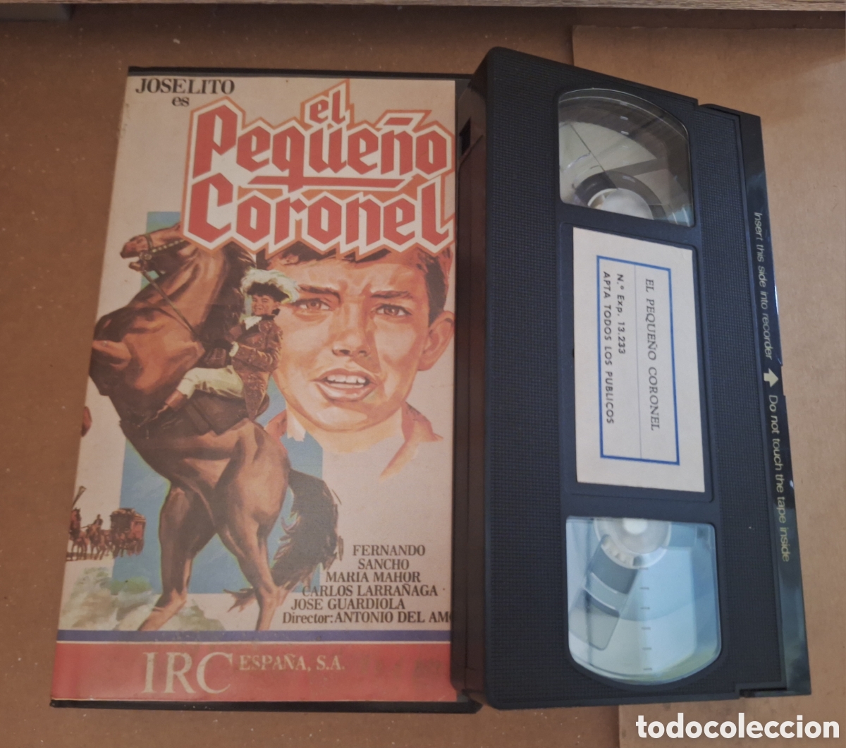 Cine: El Peque&ntilde;o Coronel VHS Joselito