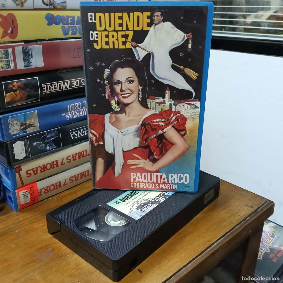 Cine: EL DUENDE DE JEREZ - DANIEL MANGRANE - PAQUITA RICO, ANGEL JORDAN - VIDEO HOBBY