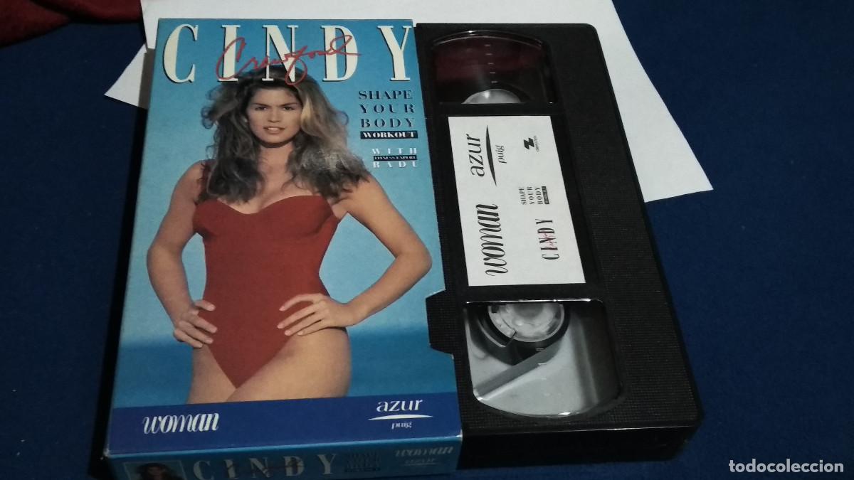 Cine: VHS CINDY CRAWFORD CINDY CRAWFORD MODELA TU CUERPO - PROMO WOMAN Y AZUR PUIG