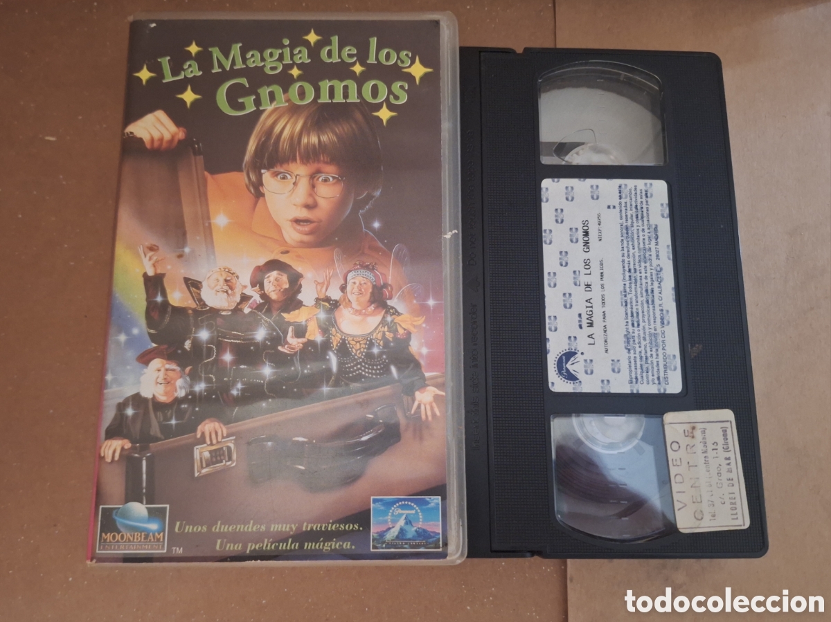 Cine: La Magia de los Gnomos VHS Descatalogada