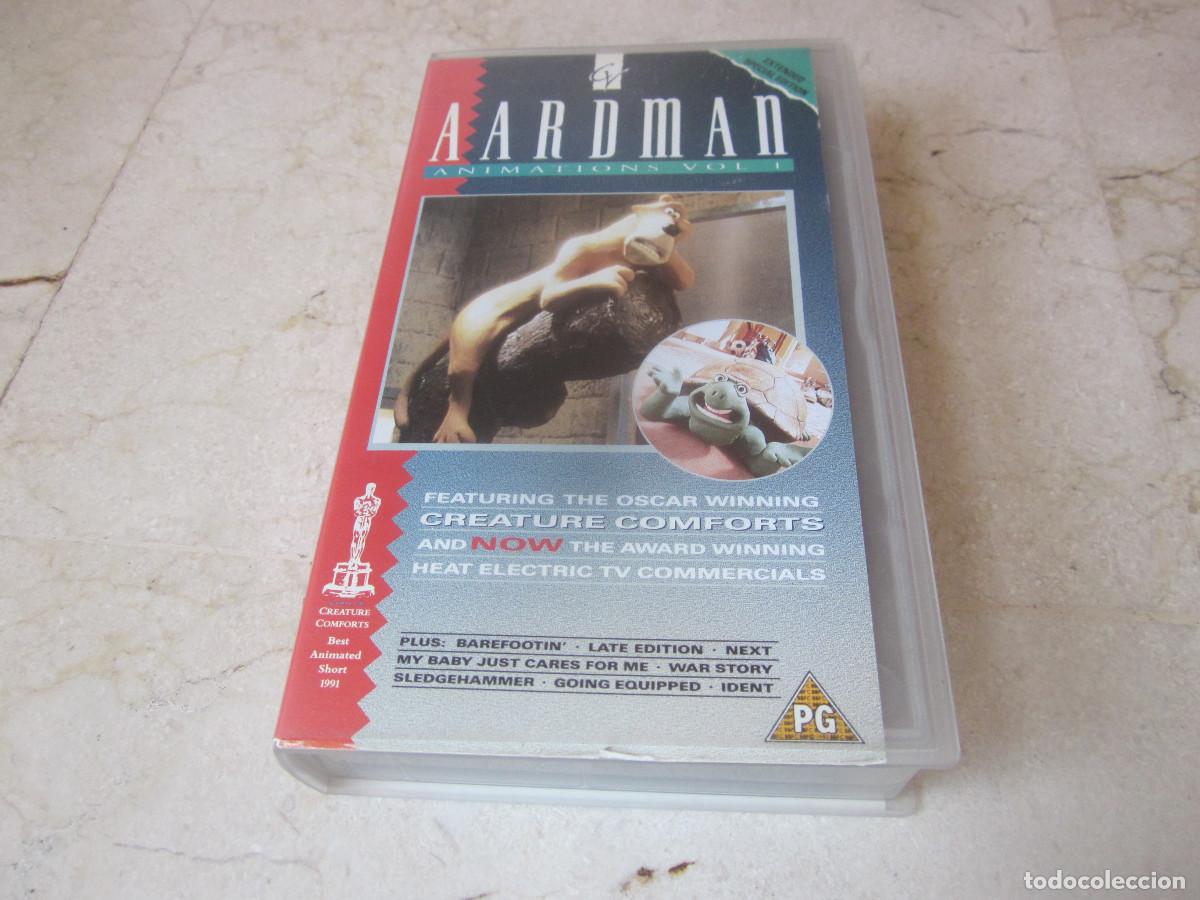 Cine: AARDMAN ANIMATIONS VOL. 1 VHS - CONNOISSEUR 1989
