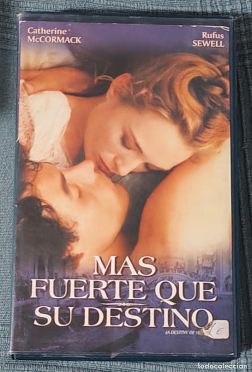Cine: VHS: M&Aacute;S FUERTE QUE SU DESTINO - Dir: Marshall Herskovitz - INT: CATHERINE MCCORMACK / RUFUS SEWELL