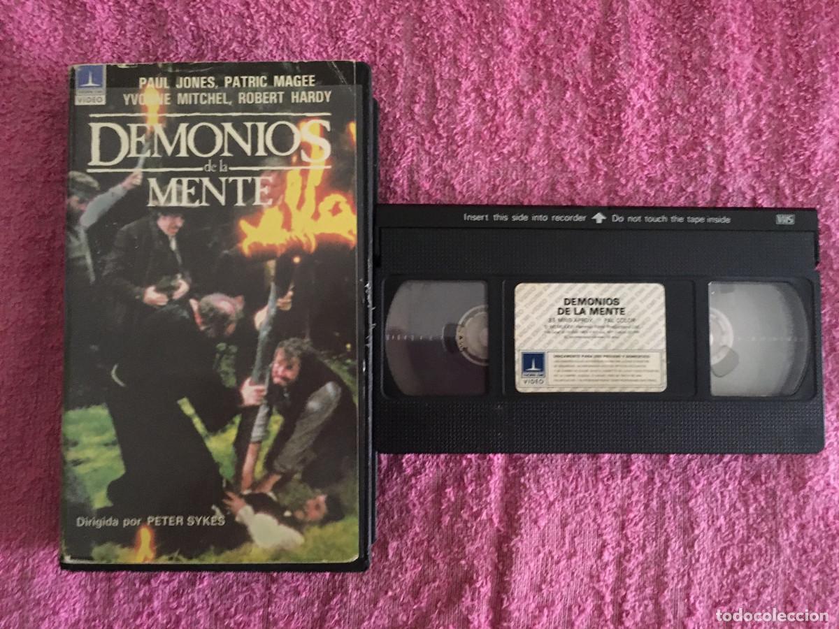Cine: DEMONIOS DE LA MENTE (1972) VHS 1&ordf; EDICI&Oacute;N THORN EMI JOYITA HAMMER FILMS GILLIAN HILLS SONIDO HI-FI