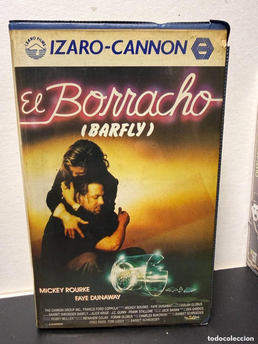 Cine: El Borracho (Barfly) (VHS) Izaro-Cannon
